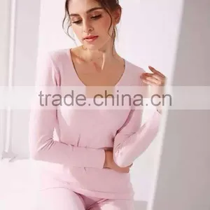 Woman Thermal Underwear Cotton Fabric 2015 Latest Design thumbnail-6