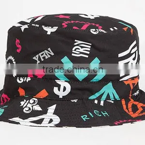 Fashion Embroidery Custom Bucket Cap thumbnail-3