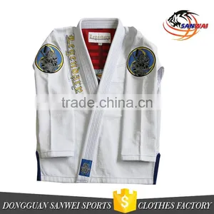 Latest Judo Sportswear China Bamboo/pearl Weave Hapkido Uniform thumbnail-4