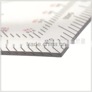 Kearing Durable Plastic Square Military Scale Protractor 1: 25000 & 1: 50000 # KMP-4 thumbnail-1