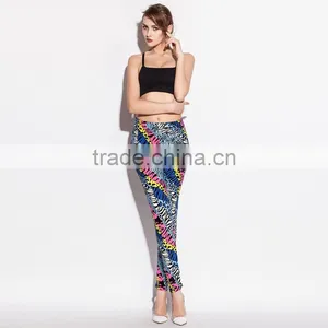 Custom Women Slim Sexy Tight Beach Sport Legging Pants thumbnail-2