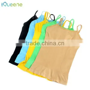 Simple Sexy Ladies Tank Tops Wholesale Pure Colors Tank Tops thumbnail-1