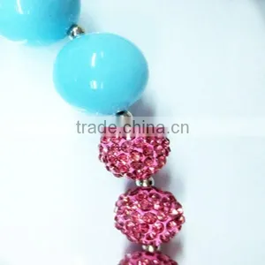 Boutique Chunky Bead Kids Necklace Wholesale thumbnail-4