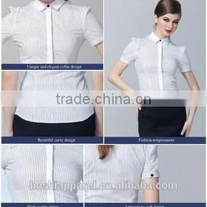 2016 Wholesale Cheap Elegant Ladies Shirt thumbnail-1