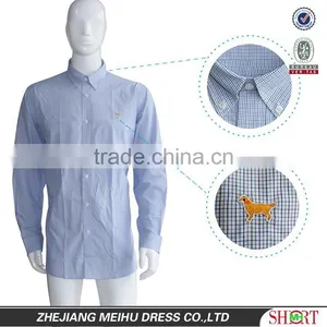 Custom 100% Cotton Men Button Down Check Shirt thumbnail-2