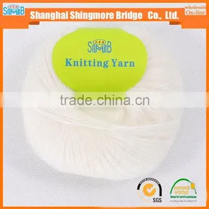 Textile Yarn China Supplier Hot Wholesale Oeko Tex Mohair Yarn for Hand Knitting in Very Cheap Prices thumbnail-5