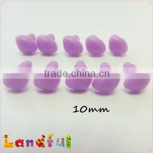 10mm Lavender Plastic Nose Triangle Nose Plush Stuffed Toy Nose thumbnail-1