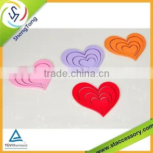 Heart Shaped Sticker Creative Wall Sticker thumbnail-3
