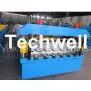 5.5 Kw Steel Metal Roof Roll Forming Machine With Manual, Automatical Decoiler thumbnail-1