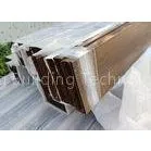Metal Linear U Aluminium Profile Screen Ceiling With Various Wood Like Colours Available thumbnail-1