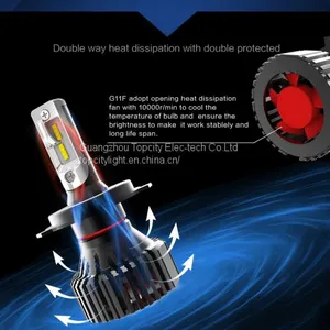 New Style Brillant Light 8000lm LED Headlight Waterproof for Cars thumbnail-3