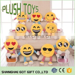 PP Cotton Filling and Adults Age Group Custom Plush Emoji Pillows thumbnail-4