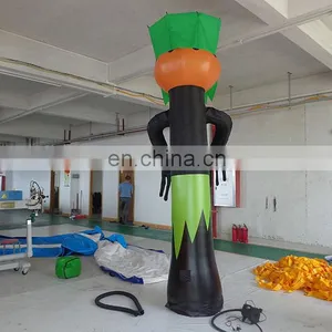 Yard Decoration Halloween Holiday Inflatable Pumpkin Man thumbnail-3