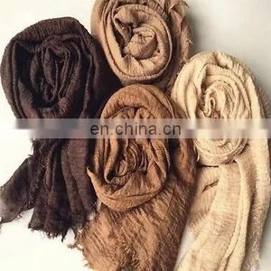 Crinkle Hijab Latest Design Cheap India thumbnail-1