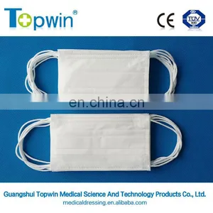 3 Ply With Ear Loop Nonwoven Face Mask thumbnail-1