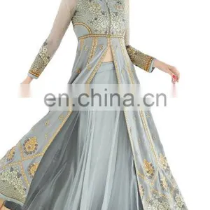 Wedding Engagement Wear Anarkali Suits Dress Material 2017 (Semi-Stitched) thumbnail-4