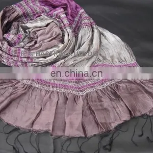 Pure Silk Scarf With Lycra thumbnail-1