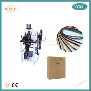 China Factory Supply Semi-automatic Handbag Rope Tipping Machine thumbnail-1
