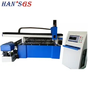 1000w 2000w 3000w Factory Price Metal Tube Processing Fiber Laser Cutter for Pipe thumbnail-2