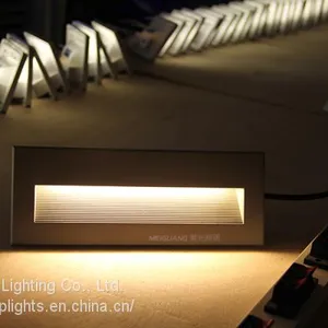 Square Led IP54 Recessed Stair Step Light thumbnail-2