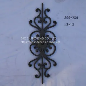 Wrought Iron Ornaments/ Wrought Iron Elements/ Wrought Iron Decorate Parts thumbnail-5