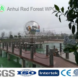 Wood Plastic Composite Outdoor Decking Floor thumbnail-2