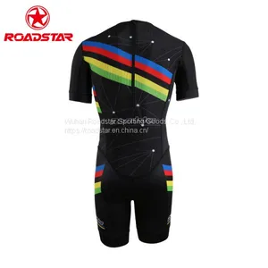 OEM Sublimation Custom Indoor Speed Skating Uniforms thumbnail-2
