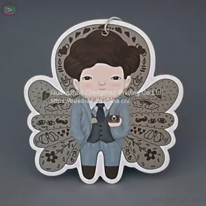 Popular Factory Special OEM Design and Produce Hanging Paper Car Air Freshener thumbnail-1