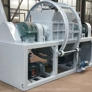 Good Quality Metal Plastic Tire Shredding Machine thumbnail-1