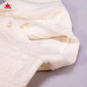 Factory OEM Spring Autumn Modern Cardigan Knitted Girls Handmade Baby Sweater thumbnail-5