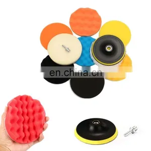 3"/4"/5"/6"/7" Buffing Sponge Polishing Pad Kit Set For Car thumbnail-2