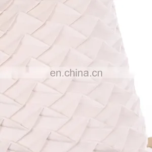 New Products Pink Velvet Wrinkle Cushion Cover/sofa Cushion Throw for Home Decor thumbnail-5
