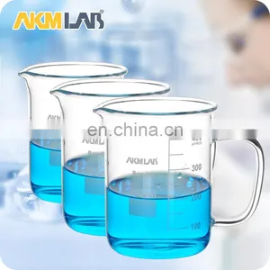 AKMLAB Heat Resistant Pyrex Glass Beaker Mug thumbnail-5