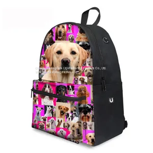 New Children's Backpack Wholesale High Quality Canvas Customized Logo and Pattern thumbnail-4