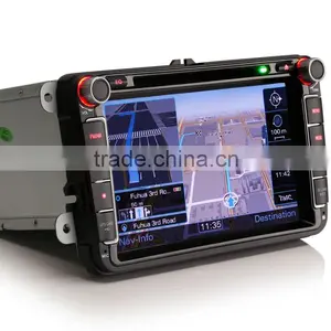 Erisin ES9611V 8 Inch Car Audio With GPS Bluetooth for Polo Navigation System thumbnail-2