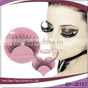 Korea Nature High Quality Wholesale Wispy False Eyelashes thumbnail-1