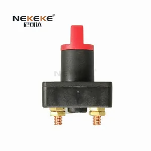 NEKEKE Auto Battery Switch High Current Battery Disconnect Isolator Cut Off Kill Switch thumbnail-1