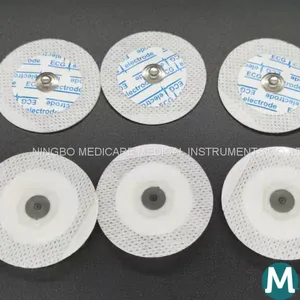 Disposable ECG EKG Electrode Foam Polyurethane Non-woven Gel Electrode Foam Electrode thumbnail-3
