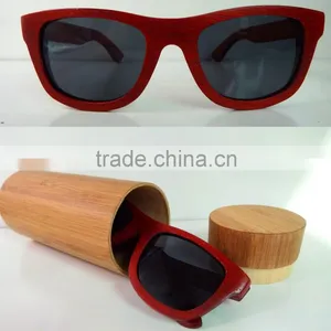 European Fashion Sunglasses Style and Polarized Len Lenses Material Colorful Bamboo Sunglasses and Wood Sunglasses thumbnail-3
