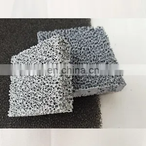OEM Casting Silicon Carbide Foam Ceramic Filter Alumina Ceramic Foam Filter Plate thumbnail-2