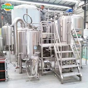 1000L 10HL Commercial Three Vessel Brewhouse on Sale thumbnail-2