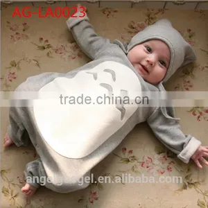 2 Pcs Cute Baby Clothes Rompers With Hat AG-LA0023 thumbnail-1