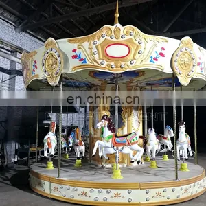 Commercial Carousel Horse Amusement Park Carousel Rides Hot on Sale thumbnail-1