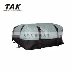 19 Cubic Ft Rooftop Cargo Carrier Bag Waterproof Luggage Carrier for SUVs Roof Top Storage Soft Cargo Bag Luggage Travel Bag thumbnail-3