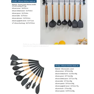 ST-003 / ST-011 Silicone Kitchen Tools Set thumbnail-1