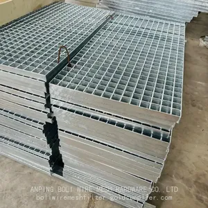 Hot Galvanized Building Reconstruction Building Upgrade Flooring Bar Grating /Heavy-Duty Industrial Steel Floor Grating thumbnail-2