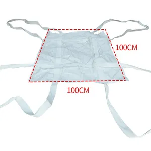 UN Certificate Moistureproof 1-2 Point Lift Big Bags U-panel Anti-UV FIBC Bolsas Grandes Agriculture Bags 1 Metric Ton Tote Bag thumbnail-3
