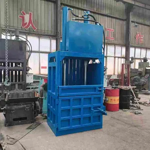 Hydraulic Rubber Packing Presse Trash Compactor Baling Machine Vertical Manual Forage Baler Machine thumbnail-2