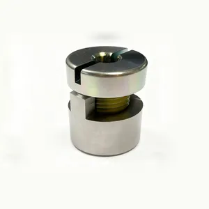 Factory Customized Stainless Steel Band Flange Knurled Lock Nut Metal Turning Milling CNC Precision Machining Service thumbnail-3
