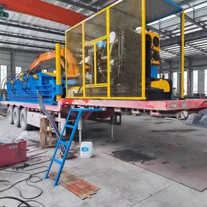 Portable Metal Baler for Small Metal Yard thumbnail-3